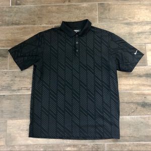 Men’s L Nike Dri-fit golf shirt